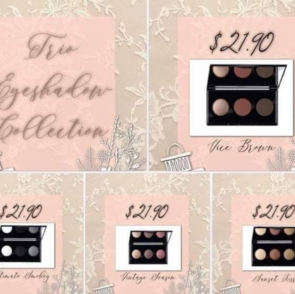 Eyeshadow palettes